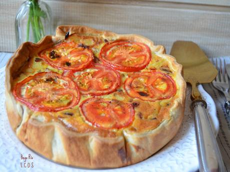 Quiché de verduras y patata