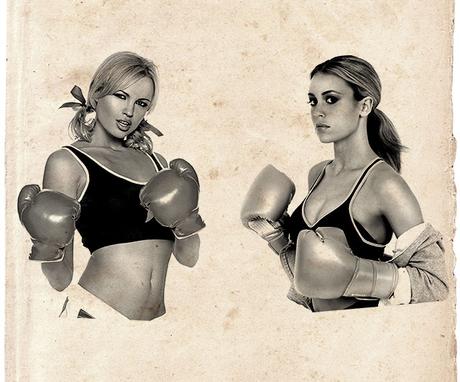 Sin Palabras: Cartel de Boxeo de Estilo Retro con Photoshop
