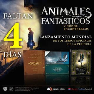 ¡Faltan 4 días! Animales fantásticos