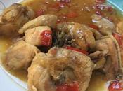 Pollo guisado verduras