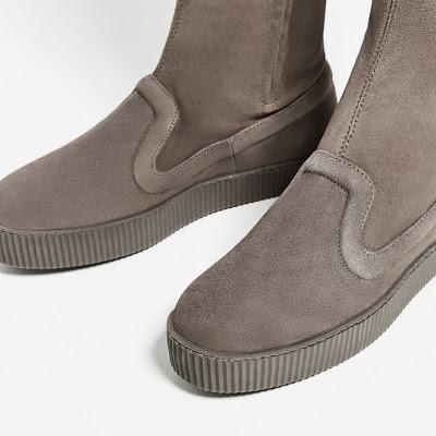 BOTA DEPORTIVA PIEL XL DE ZARA