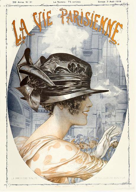Algunas portadas de revistas antiguas... con estilo Art Nouveau
