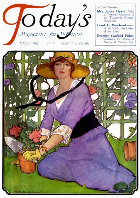 Algunas portadas de revistas antiguas... con estilo Art Nouveau