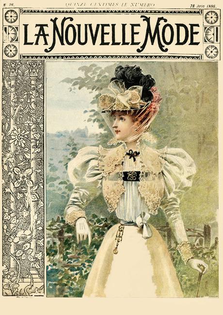 Algunas portadas de revistas antiguas... con estilo Art Nouveau