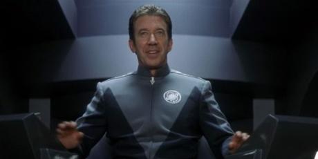 Héroes fuera de órbita (1999), risas estelares