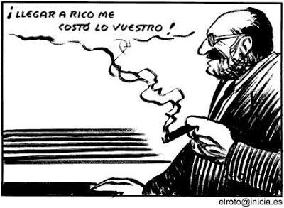 España, la abismal diferencia entre ricos y pobres.