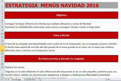 cenas de navidad, cenas para navidad, comidas navideñas, menus navideños, menus para navidad, ofertas restaurantes, excel