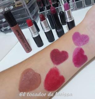 Mis labiales para otoño/invierno