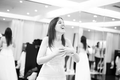 Mini reportajes en la prueba de vestido