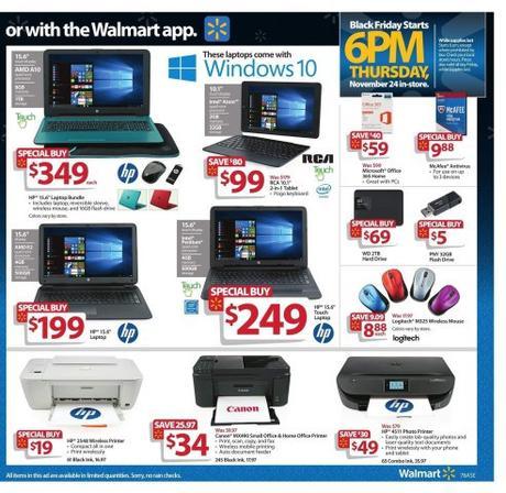 Ofertas de Walmart  de Viernes Negro  2016