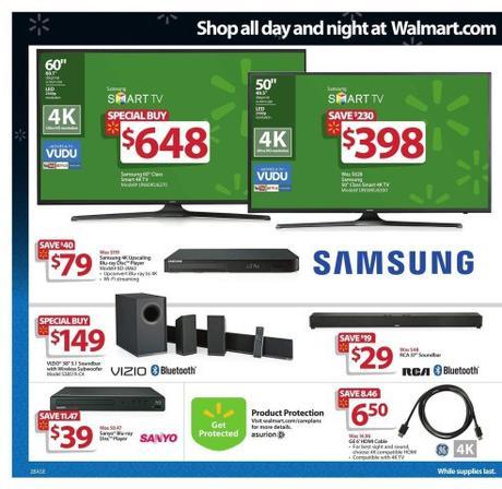 Ofertas de Walmart  de Viernes Negro  2016