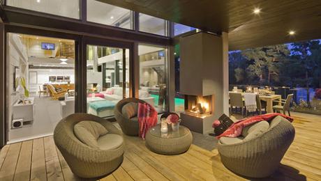 Villa Vanguardista en Finlandia.