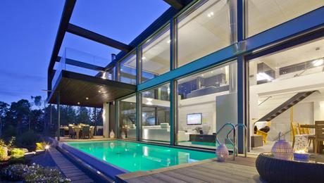 Villa Vanguardista en Finlandia.
