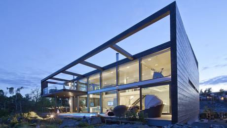 Villa Vanguardista en Finlandia.