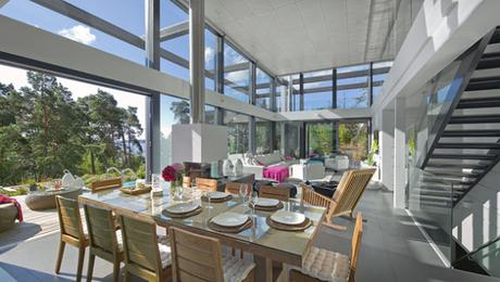 Villa Vanguardista en Finlandia.