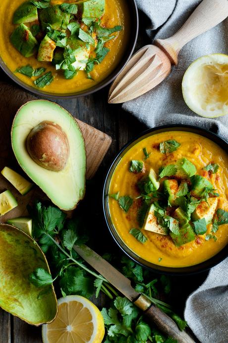 Crema de verduras para la fatiga adrenal