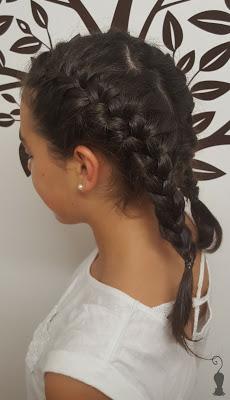 Peinado con trenzas