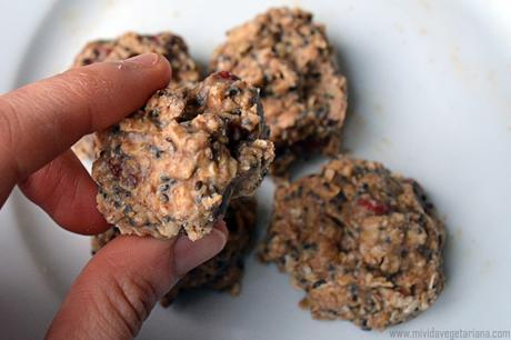 Bolitas proteicas de cacahuete