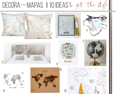 DECO LOVE: MAPS DECO LOVE: MAPS