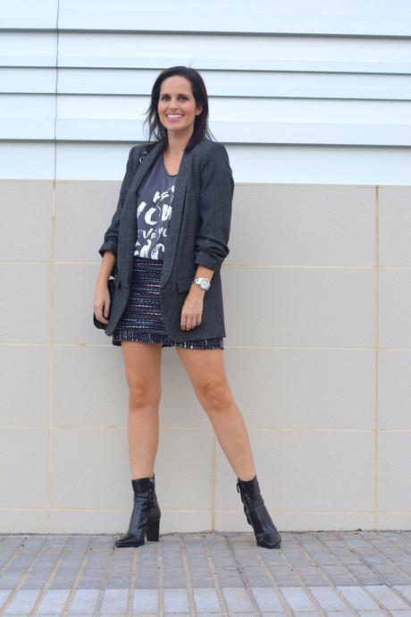 OUTFIT CON FALDA DE TWEED Y SORTEO !