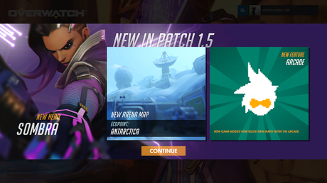 Overwatch se actualiza con Sombra, el modo arcade y un nuevo mapa