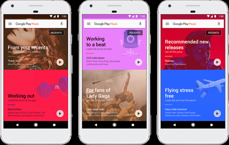Google Play Music se renueva para darle mejores recomendaciones basadas en sus hábitos musicales