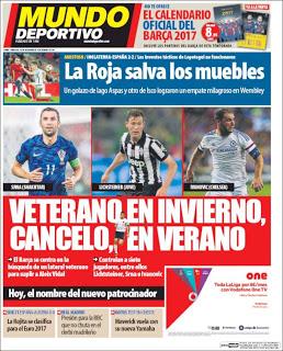 Resumen prensa 16/11/2016: Antimadridismo, propaganda, otros vicios y portadas