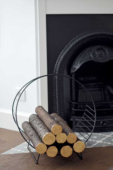 Cómo decorar la chimenea para el invierno/ How to style your fireplace for the winter