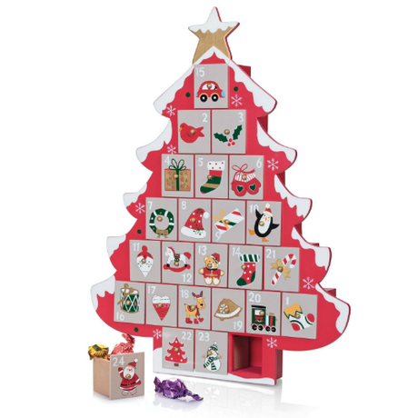 Calendario Adviento Árbol de Navidad cajitas