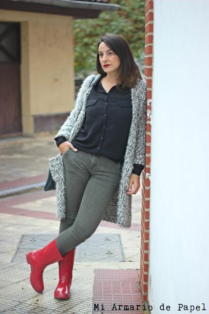 Outfit: Ideas para Vestir Botas de Agua con Pantalones