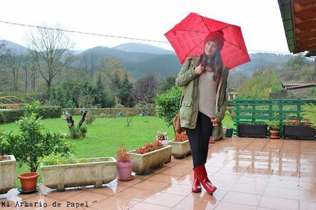 Outfit: Ideas para Vestir Botas de Agua con Pantalones