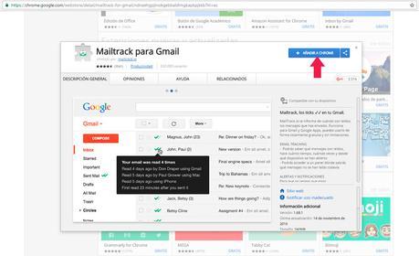 Haciendo Tracking a mis Correos Gmail