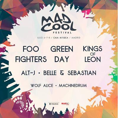 Mad Cool Festival 2017: Kings of Leon, Alt-J, Belle & Sebastian, Wolf Alice, Machinedrum...