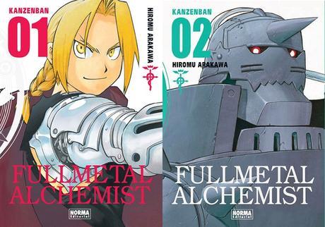 Resultado de imagen de FULLMETAL ALCHEMIST BROTHERHOOD kanzenban