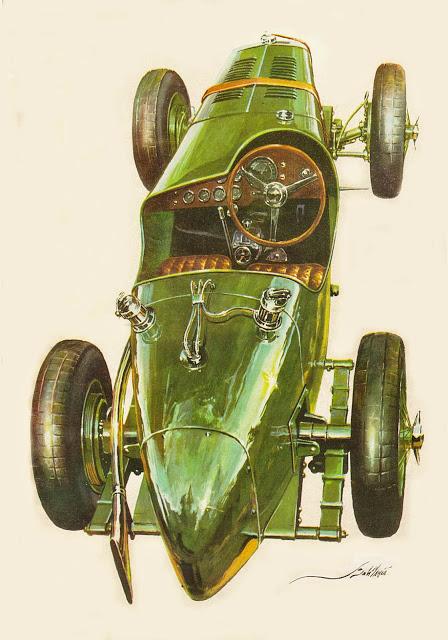 El viejo Magnette de MG