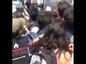 Reprimen protesta contra demolición Hospital Clínicas