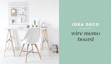 Idea deco : Wire memo board photo wirePortada.jpg
