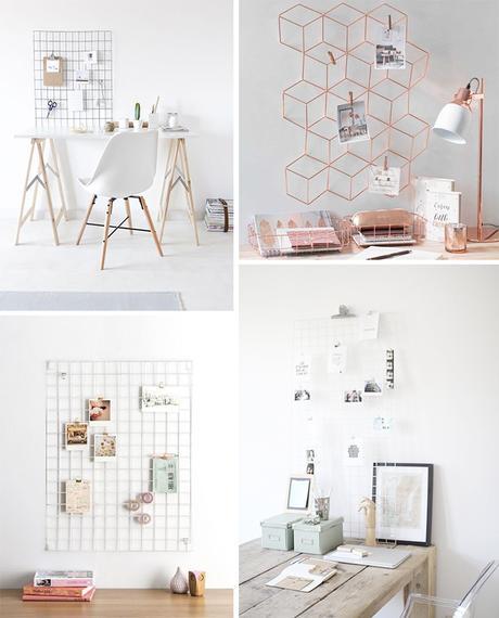 Idea deco : Wire memo board photo wireboard1.jpg