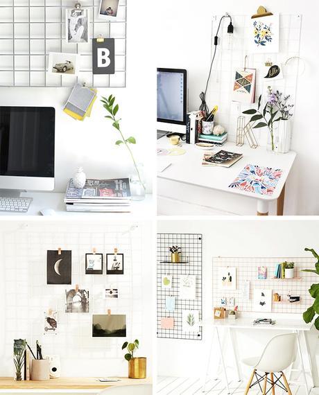 Idea deco : Wire memo board photo wireboard2.jpg