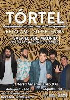 Concierto de Tórtel, Supertennis y Betacam en Sala el Sol