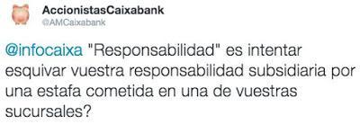 Suegras: Ojo si vuestro yerno trabaja en CaixaBank S.A. ; )