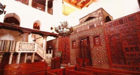 Abou Sarga. Iglesia de San Sergio. El Cairo