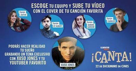 UNIVERSAL PICTURES INTERNATIONAL SPAIN ORGANIZA UN CONCURSO MUSICAL CON MOTIVO DEL ESTRENO DE LA PELÍCULA ¡CANTA!