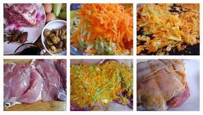 Pierna de cordero rellena