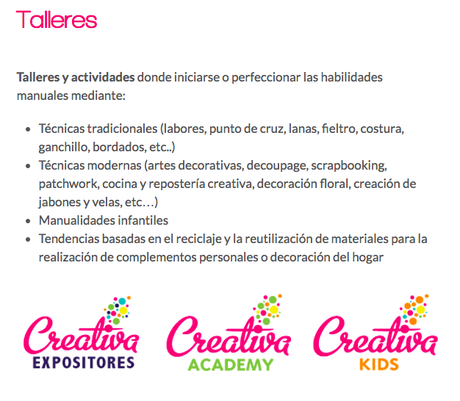 Creativa Spain en Málaga: 2-4 de diciembre de 2016
