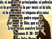 Nada apartará Señor