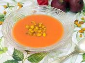 Gazpacho mango kikos