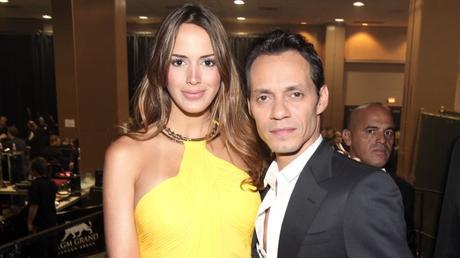 LAS VEGAS, NV - APRIL 01:  Singer Marc Anthony (R) and Shannon de Lima attend the 47th Annual Academy Of Country Music Awards held at the MGM Grand Garden Arena on April 1, 2012 in Las Vegas, Nevada.  (Photo by Christopher Polk/Getty Images for ACM)