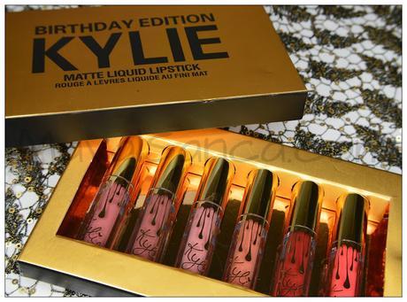 Clones/ Dupes de la KYLIE Bithday Edition Matte Liquid Lipstick de ALIEXPRESS