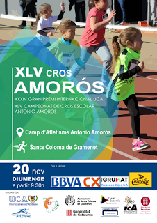 Mañana, al XLV Cros Antonio Amorós